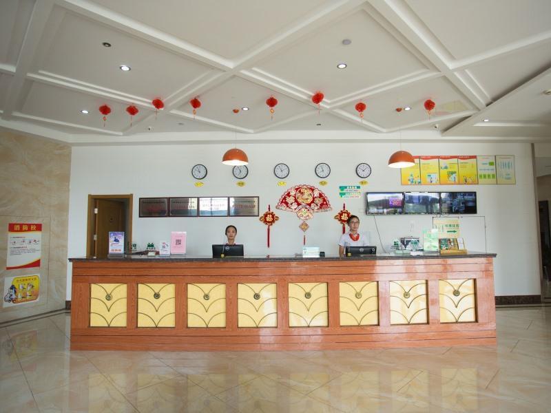 Greentree Inn Anhui Guangde Zhongyang Lecheng Business Hotel Dış mekan fotoğraf