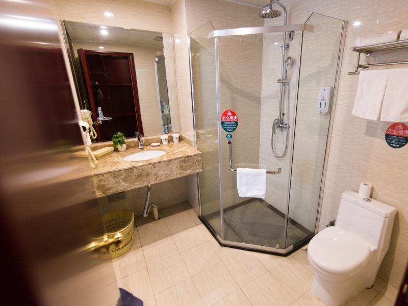 Greentree Inn Anhui Guangde Zhongyang Lecheng Business Hotel Dış mekan fotoğraf