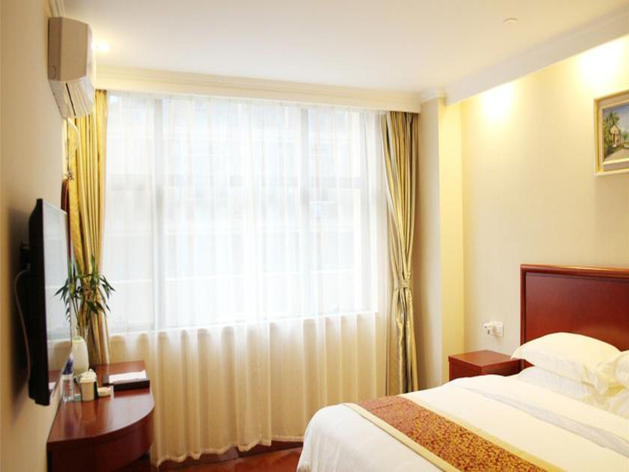 Greentree Inn Anhui Guangde Zhongyang Lecheng Business Hotel Dış mekan fotoğraf