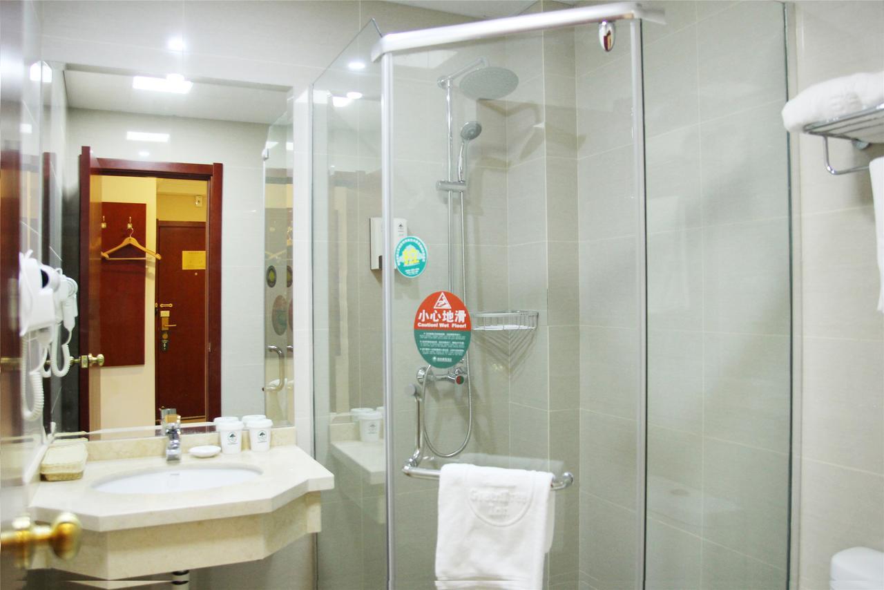 Greentree Inn Anhui Guangde Zhongyang Lecheng Business Hotel Dış mekan fotoğraf