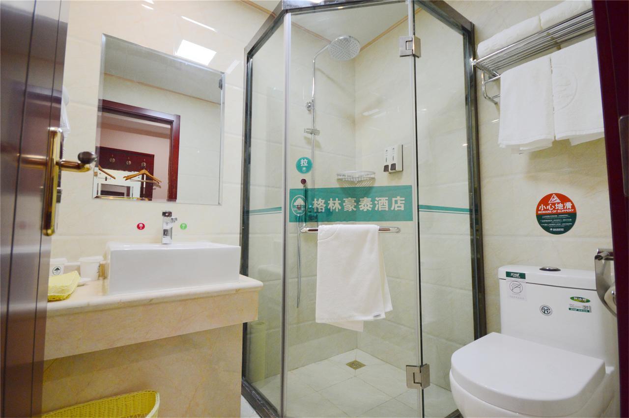 Greentree Inn Anhui Guangde Zhongyang Lecheng Business Hotel Dış mekan fotoğraf