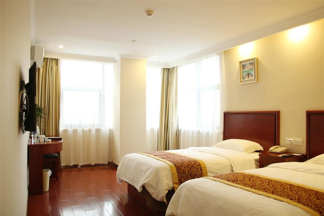 Greentree Inn Anhui Guangde Zhongyang Lecheng Business Hotel Dış mekan fotoğraf