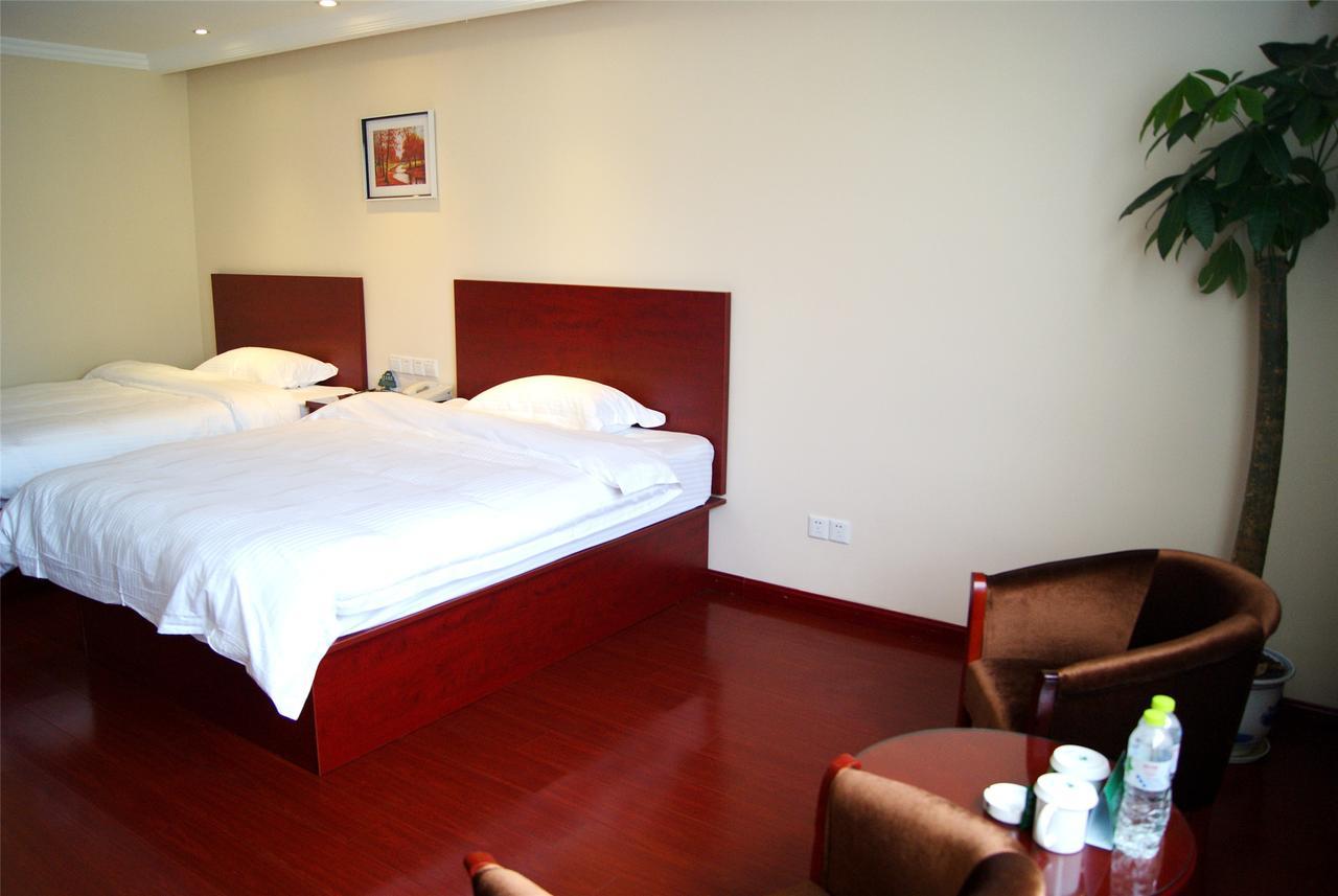 Greentree Inn Anhui Guangde Zhongyang Lecheng Business Hotel Dış mekan fotoğraf