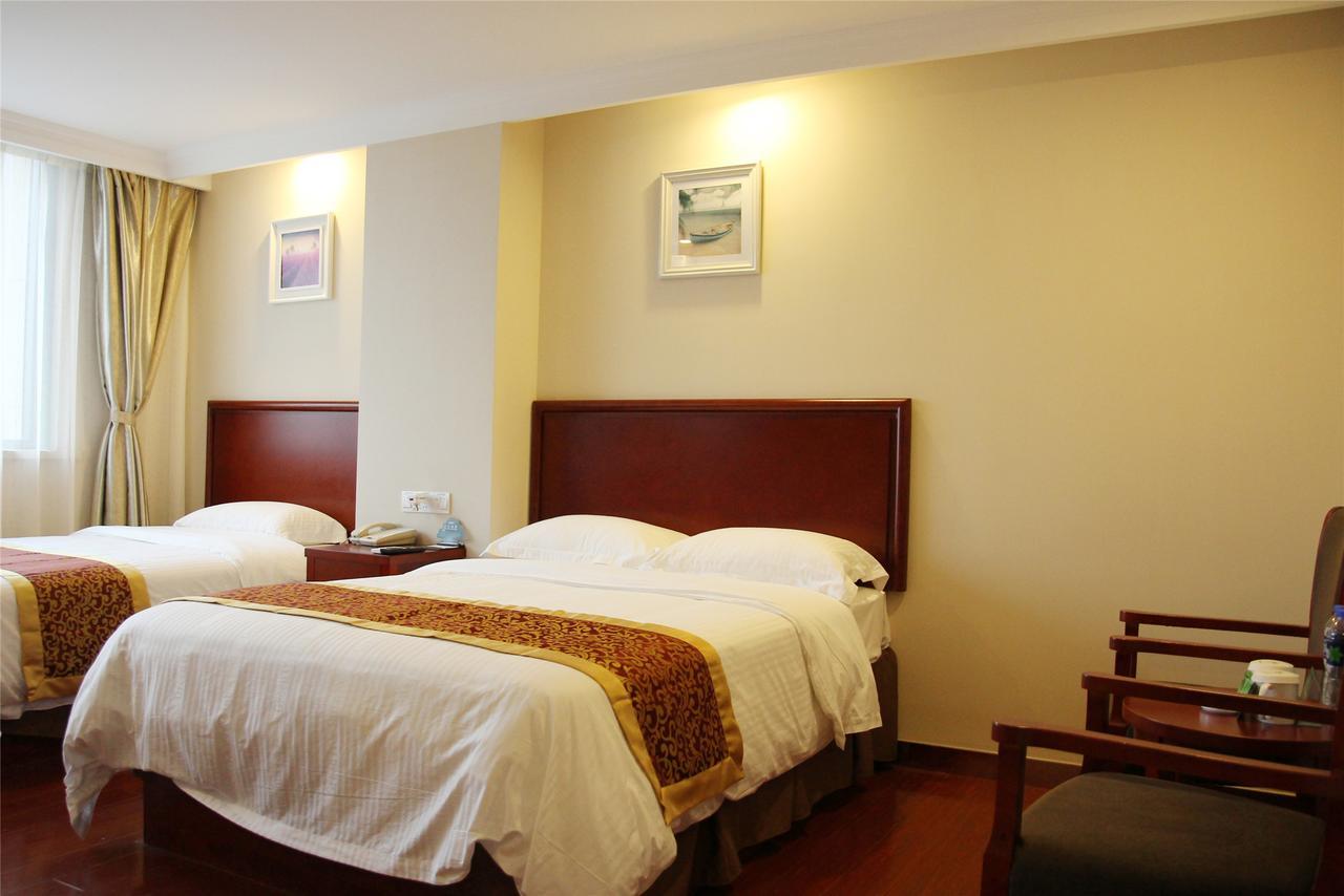 Greentree Inn Anhui Guangde Zhongyang Lecheng Business Hotel Dış mekan fotoğraf