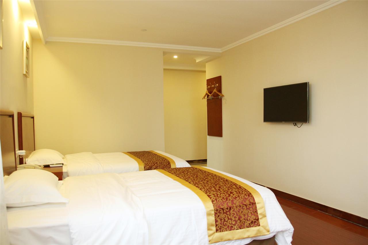 Greentree Inn Anhui Guangde Zhongyang Lecheng Business Hotel Dış mekan fotoğraf