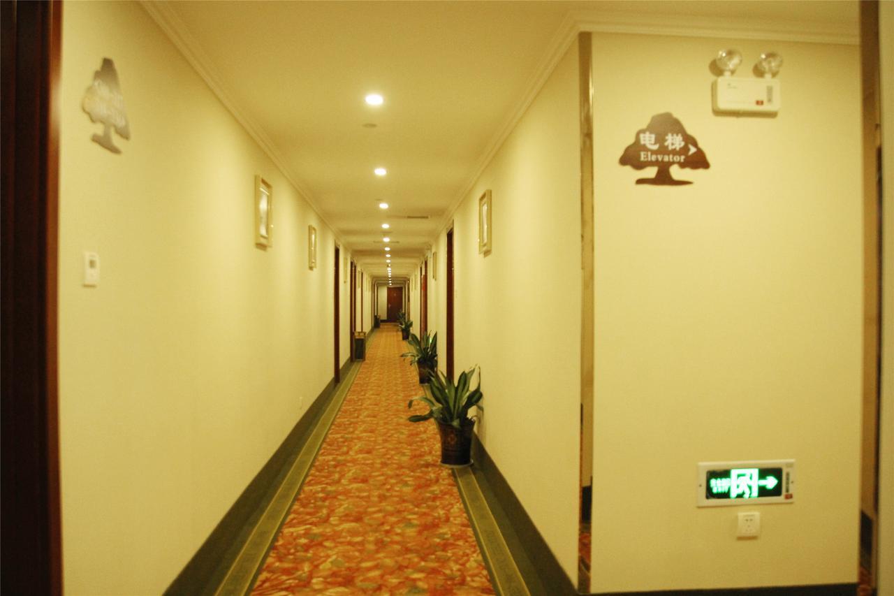 Greentree Inn Anhui Guangde Zhongyang Lecheng Business Hotel Dış mekan fotoğraf