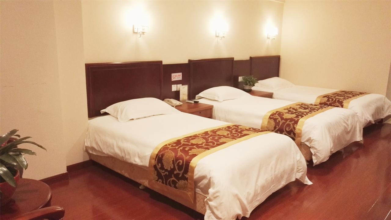 Greentree Inn Anhui Guangde Zhongyang Lecheng Business Hotel Dış mekan fotoğraf